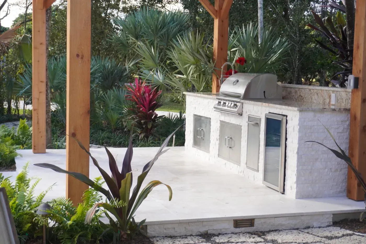 Keyscape landscaping work near Key Largo